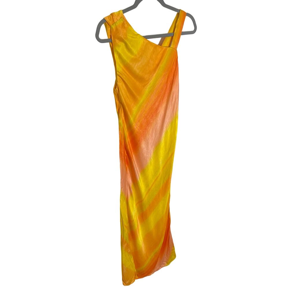 Anthropologie Ombre Sunset Dress Fairycore Boho Dainty Slip Coastal Party M
